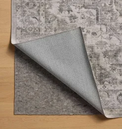 Josie JOS-03 Silver / Natural Washable Area Rug