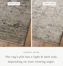 Katherine KES-02 Charcoal / Gold Area Rug