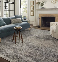 Katherine KES-05 Graphite / Jade Area Rug