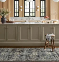 Katherine KES-04 Ink / Jade Area Rug