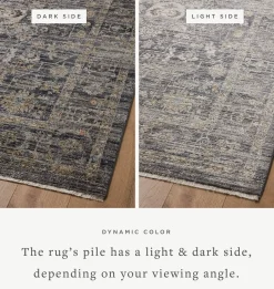 Katherine KES-03 Midnight / Tobacco Area Rug
