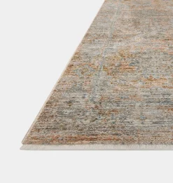 Katherine KES-02 Terracotta / Smoke Area Rug
