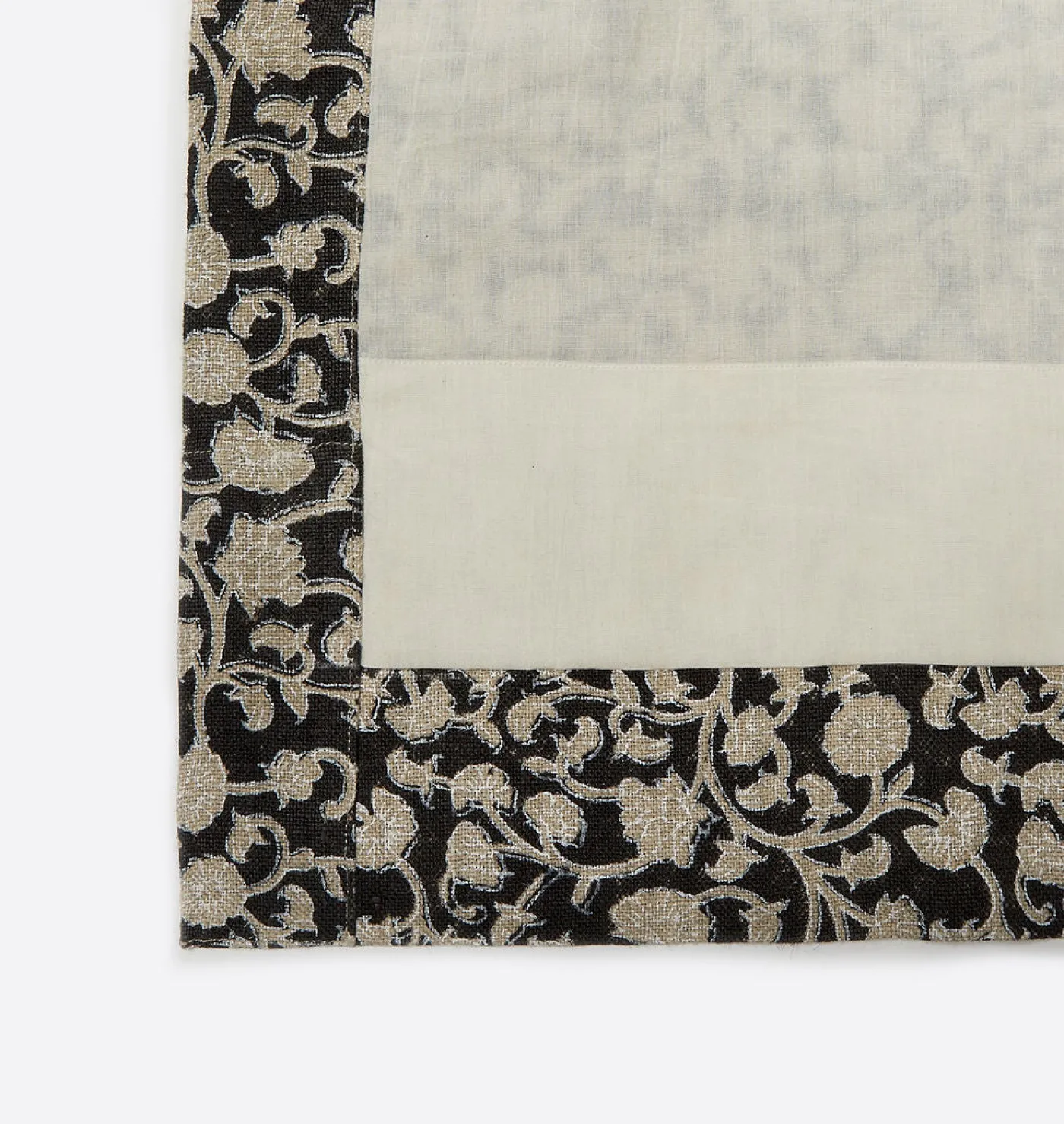 Keya Noir Curtain Panel