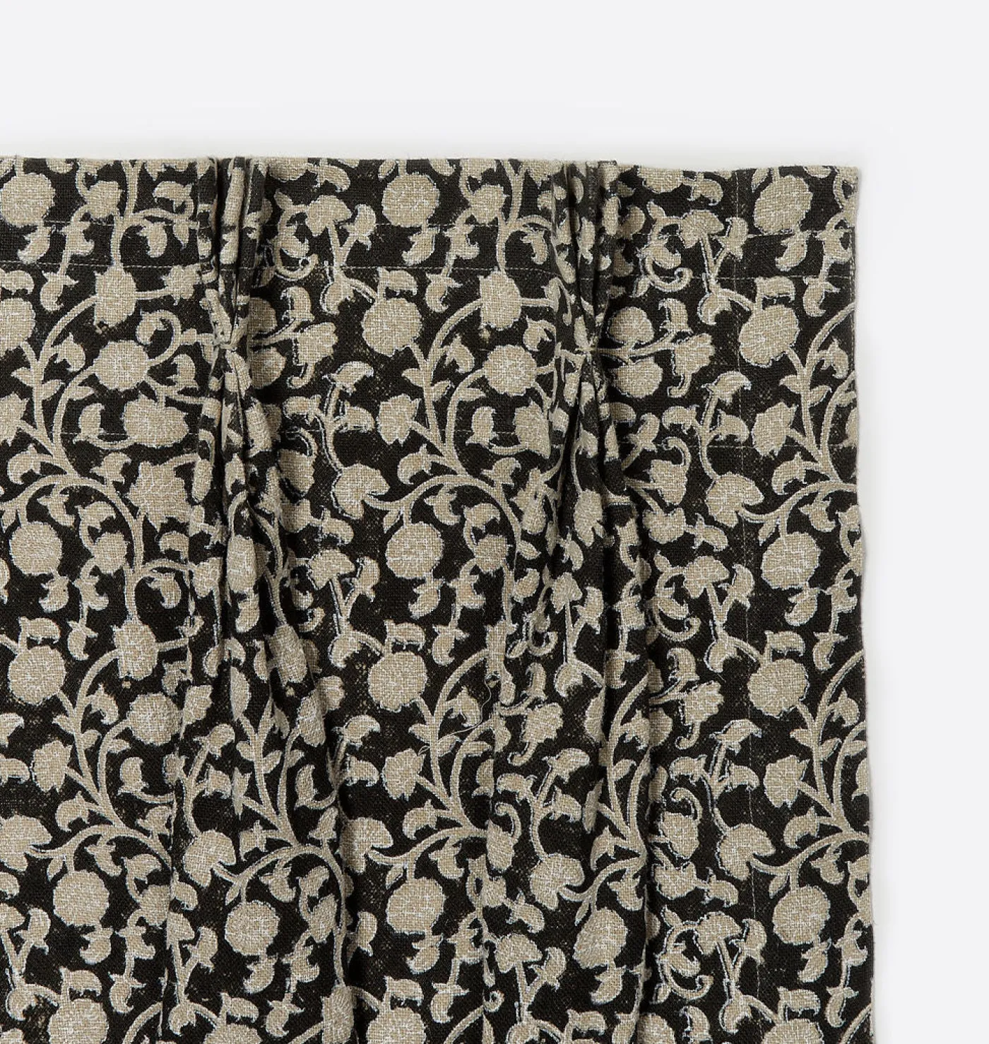 Keya Noir Curtain Panel