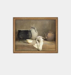 Kitchen Still Life Framed Print