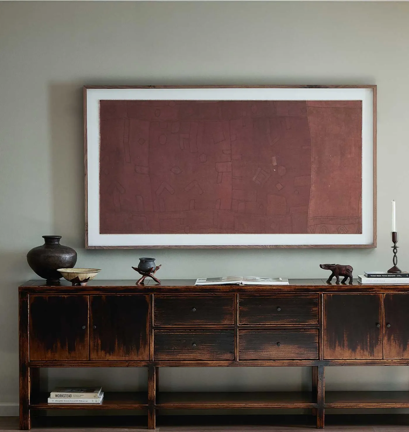 Kuba II Framed Print 40" x 72"