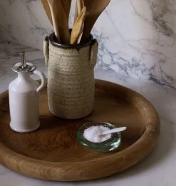 La Riccia Recycled Glass Salt Dish