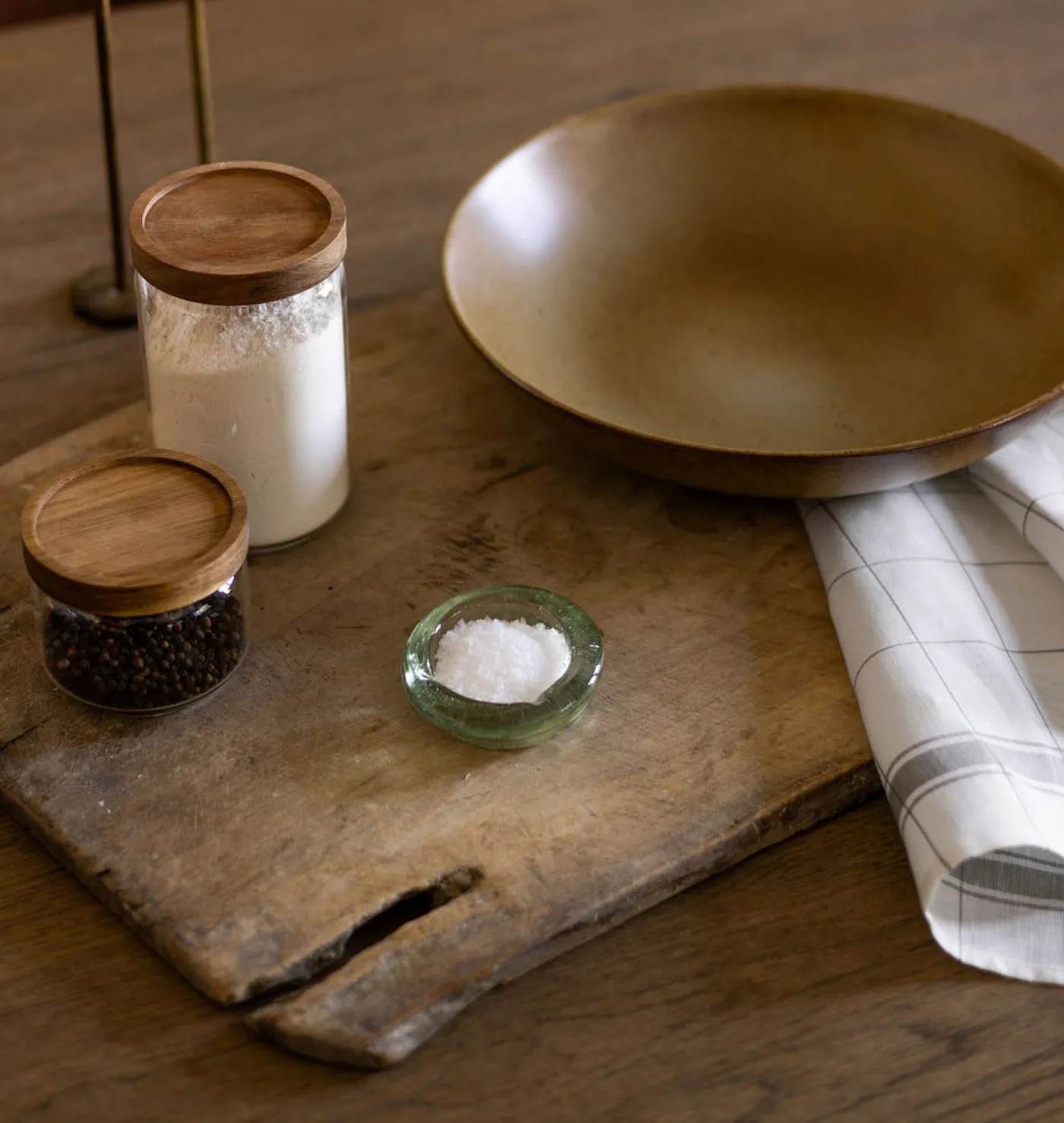 La Riccia Recycled Glass Salt Dish