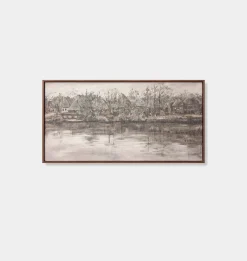 Lake Valley 48" x 24" Framed Wall Art