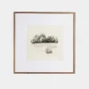 Land Sketch 1 Framed Print