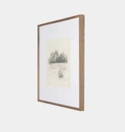 Land Sketch 1 Framed Print