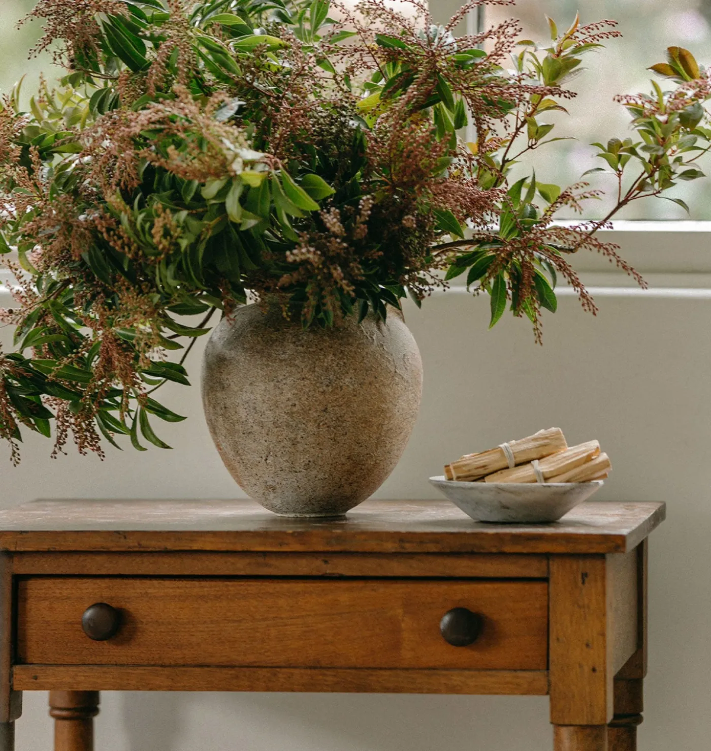 Landscape Amphora Vase