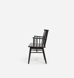 Larkspur Large Bench Black