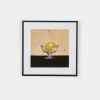 Lemon Cup by Coup D'esprit Framed Print