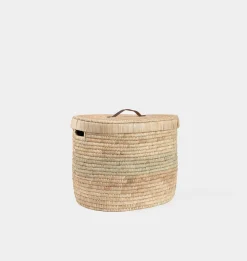 Lidded Hamper Basket