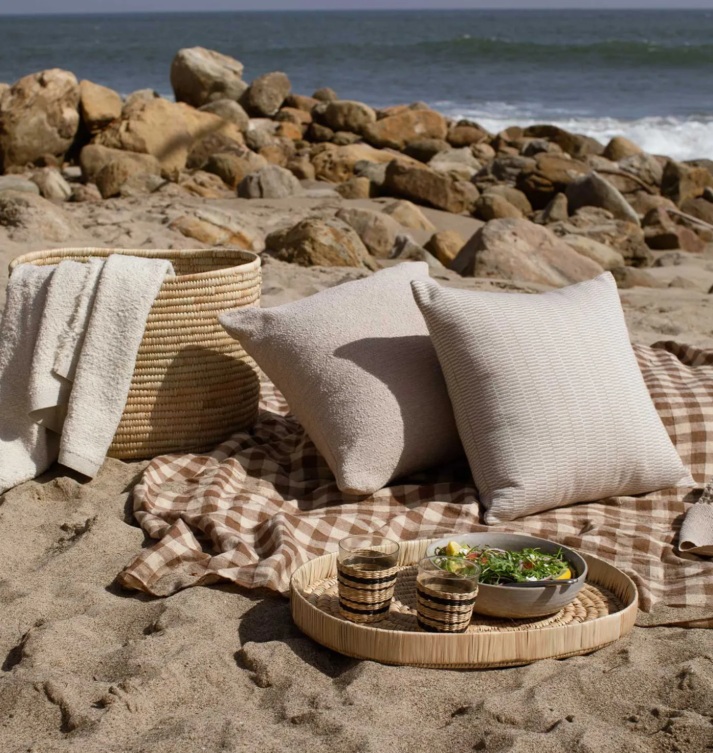 Lidded Hamper Basket