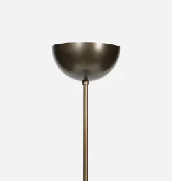 Livorno Brass & Glass Globe Pendant