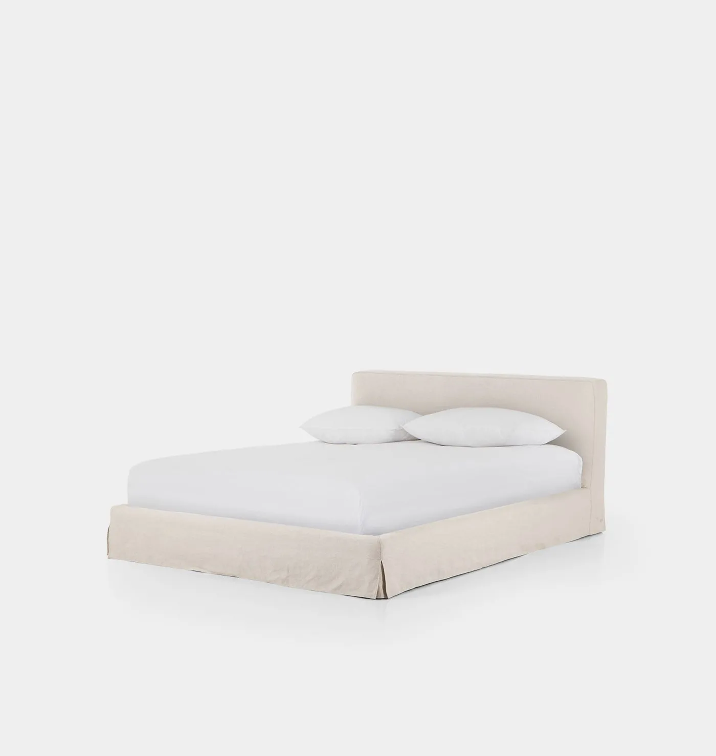 Lourdes Slipcovered Bed