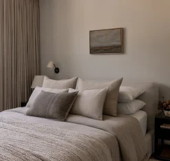 Lourdes Slipcovered Bed