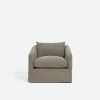 Lowie Slipcovered Swivel Chair