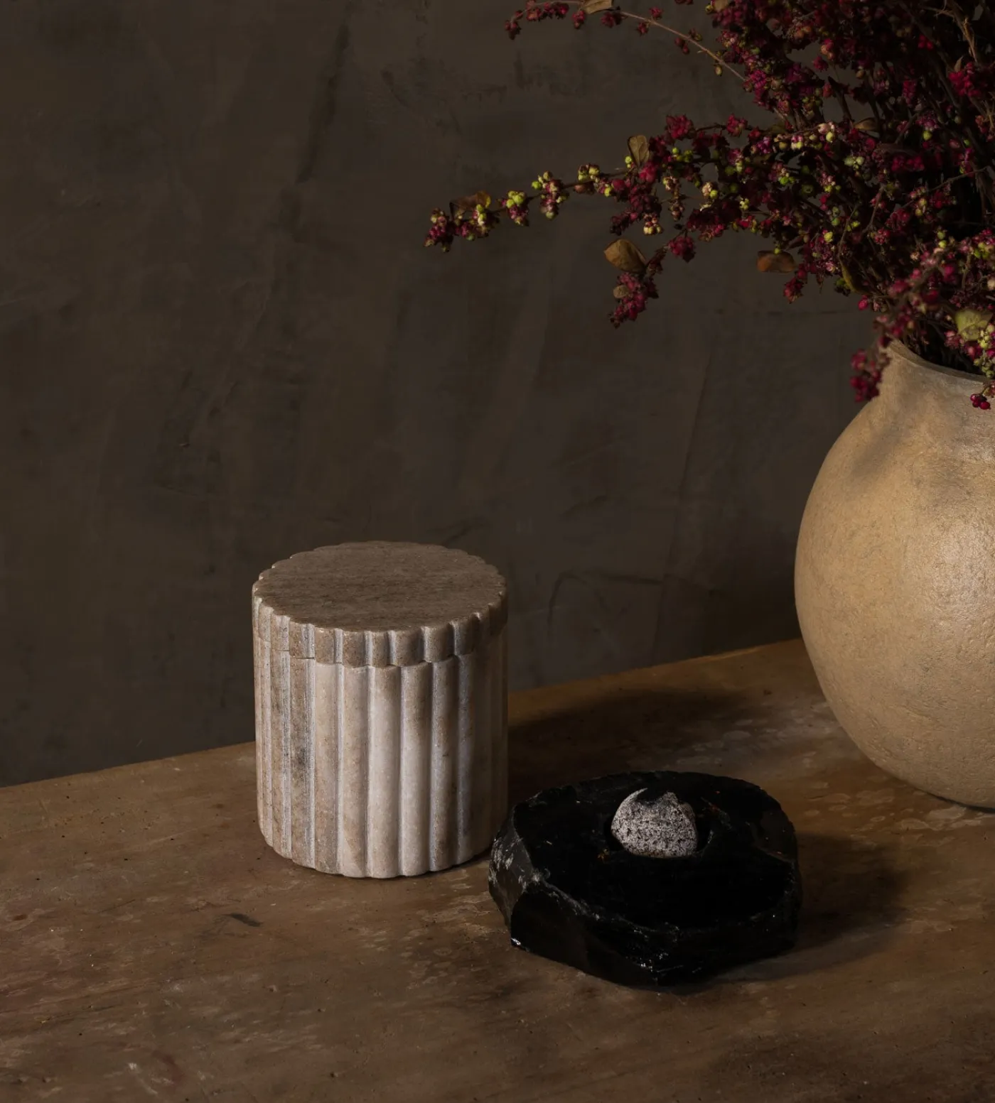 Luca Marble Canister