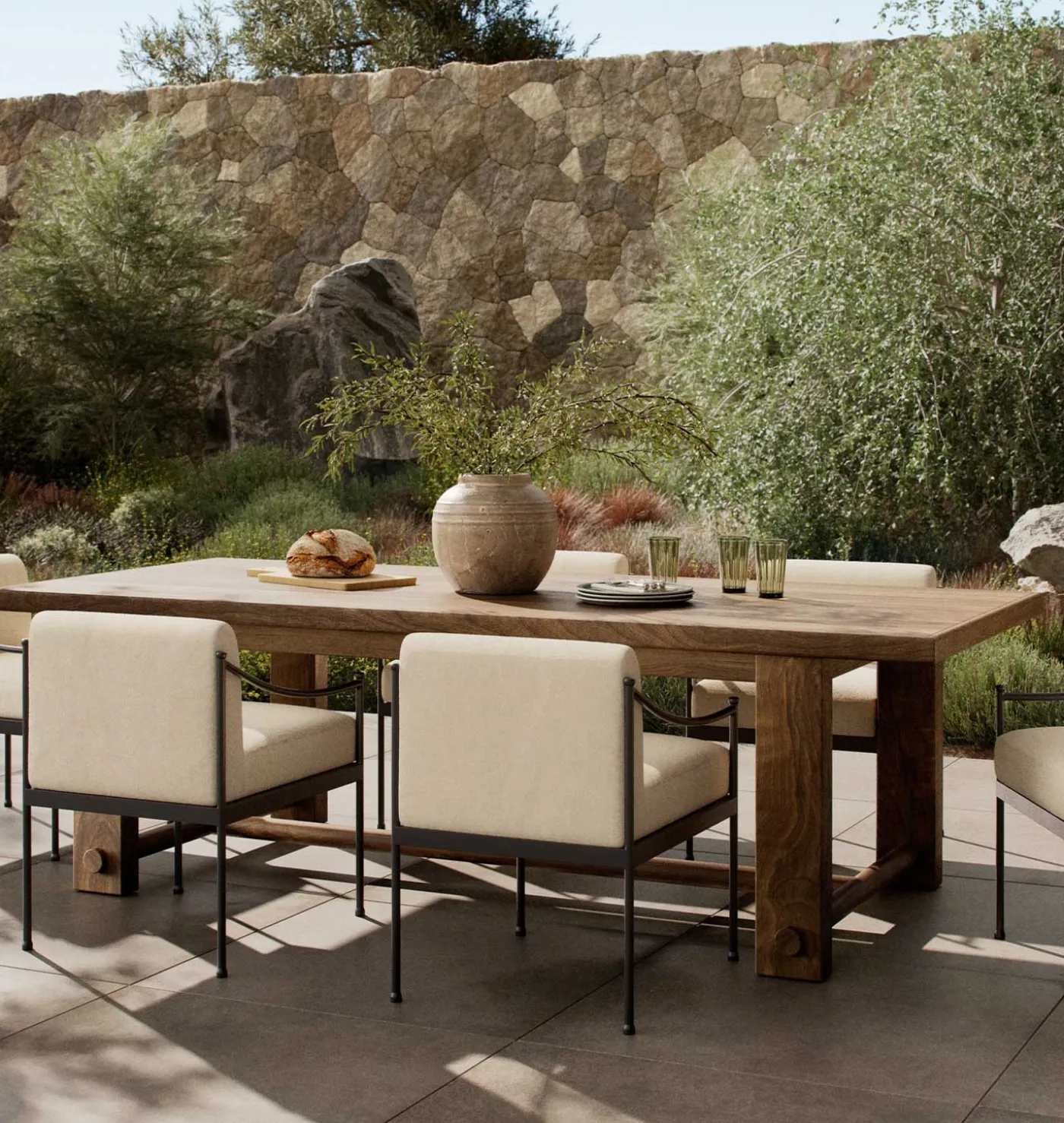 Lumi Outdoor Dining Table 98"