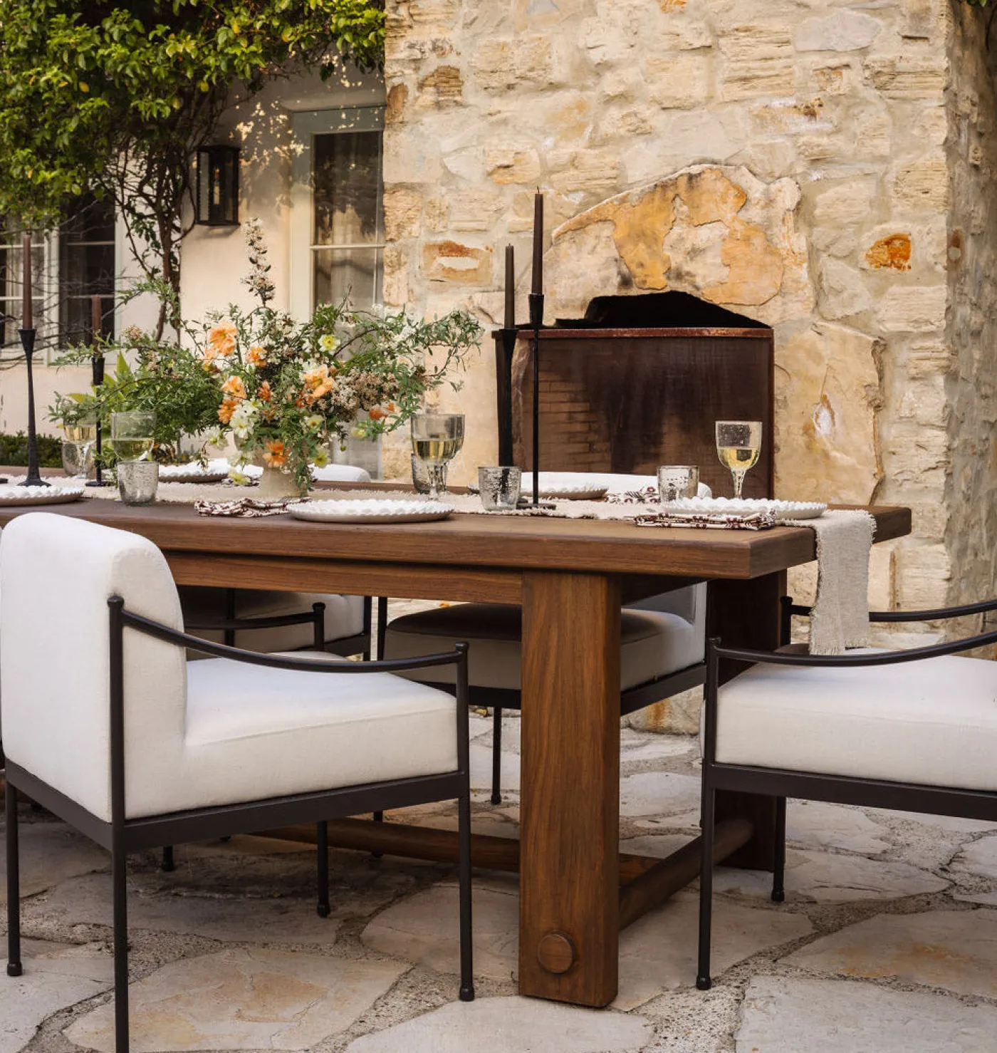 Lumi Outdoor Dining Table 98"