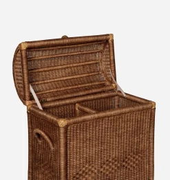 Lydia Rattan Laundry Hamper