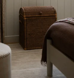 Lydia Rattan Laundry Hamper