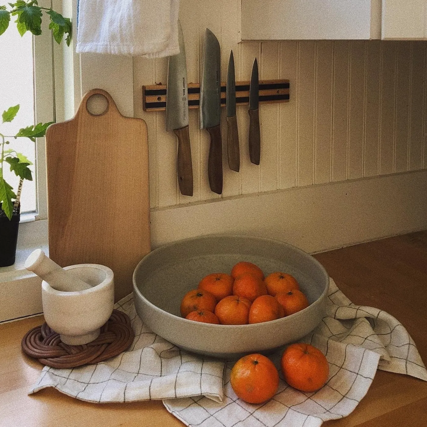 Marble Mortar & Pestle
