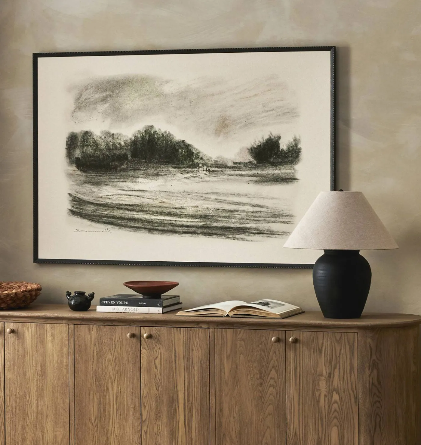 Meadow by Dan Hobday Framed Print
