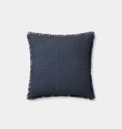 Meadowlark Pillow 22'' x 22'' Midnight