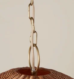 Merida Rattan Round Pendant