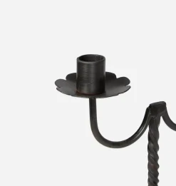 Mia Wrought Iron Candelabra