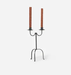 Mia Wrought Iron Candelabra