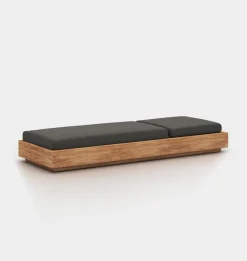 Mina Outdoor Chaise Lounge