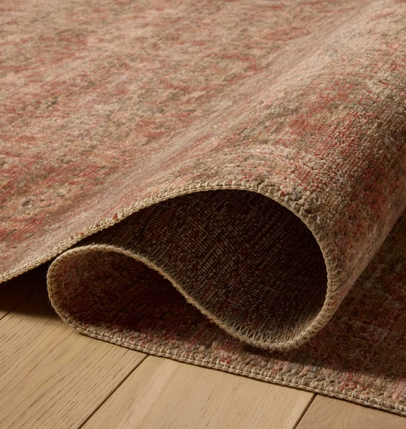 Molly MOL-09 Brick / Bark Area Rug