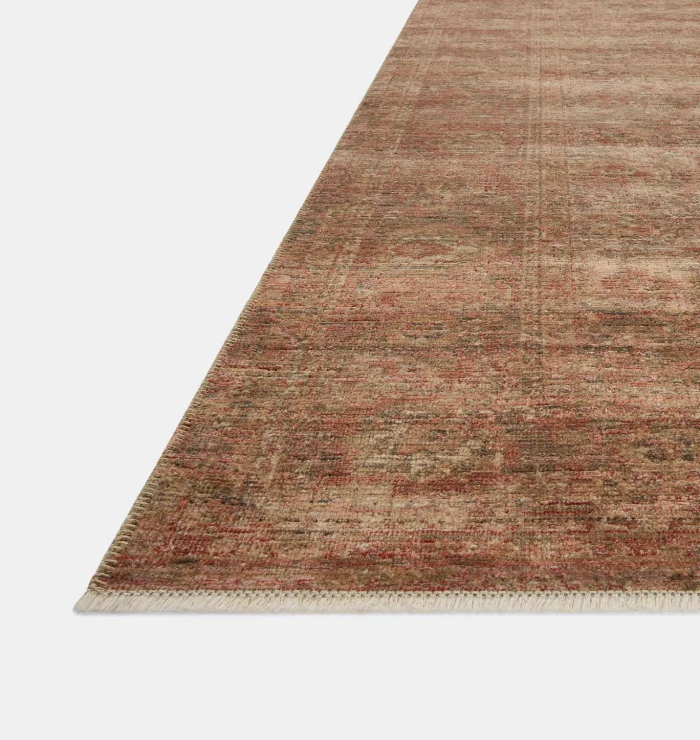 Molly MOL-09 Brick / Bark Area Rug