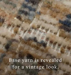 Molly MOL-02 Denim / Gold Area Rug