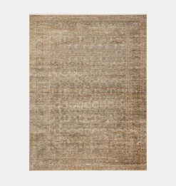 Molly MOL-06 Gold / Blue Area Rug