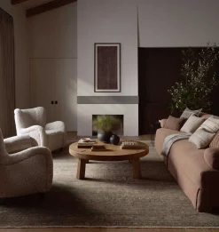 Molly MOL-05 Lagoon / Natural Area Rug