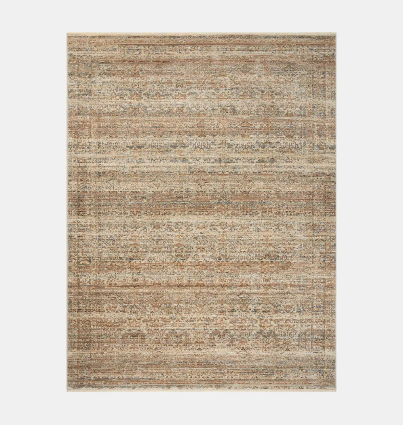 Molly MOL-01 Natural / Denim Area Rug