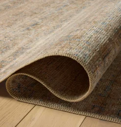 Molly MOL-01 Natural / Denim Area Rug