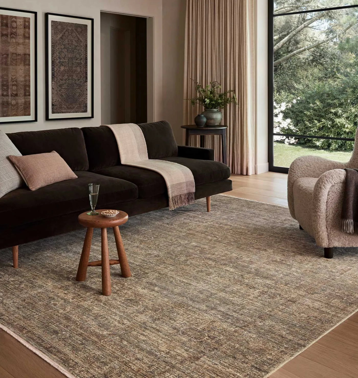 Molly MOL-07 Tobacco / Sage Area Rug