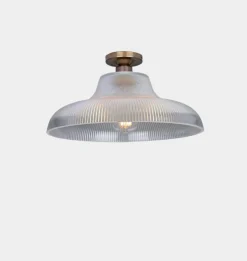 Mono Holophane Flush Mount