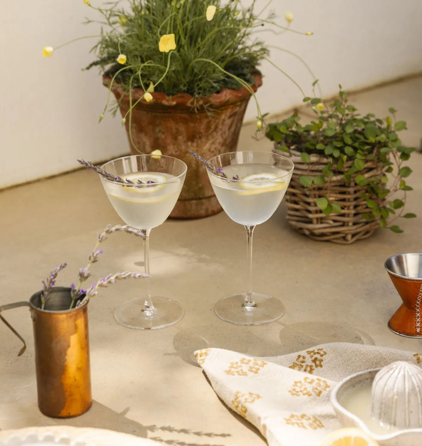 Monroe Martini Glass