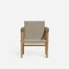 Montauk Hemp Linen Armchair