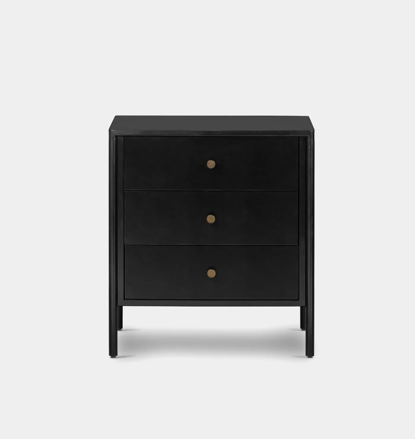Morelos 3 Drawer Nightstand