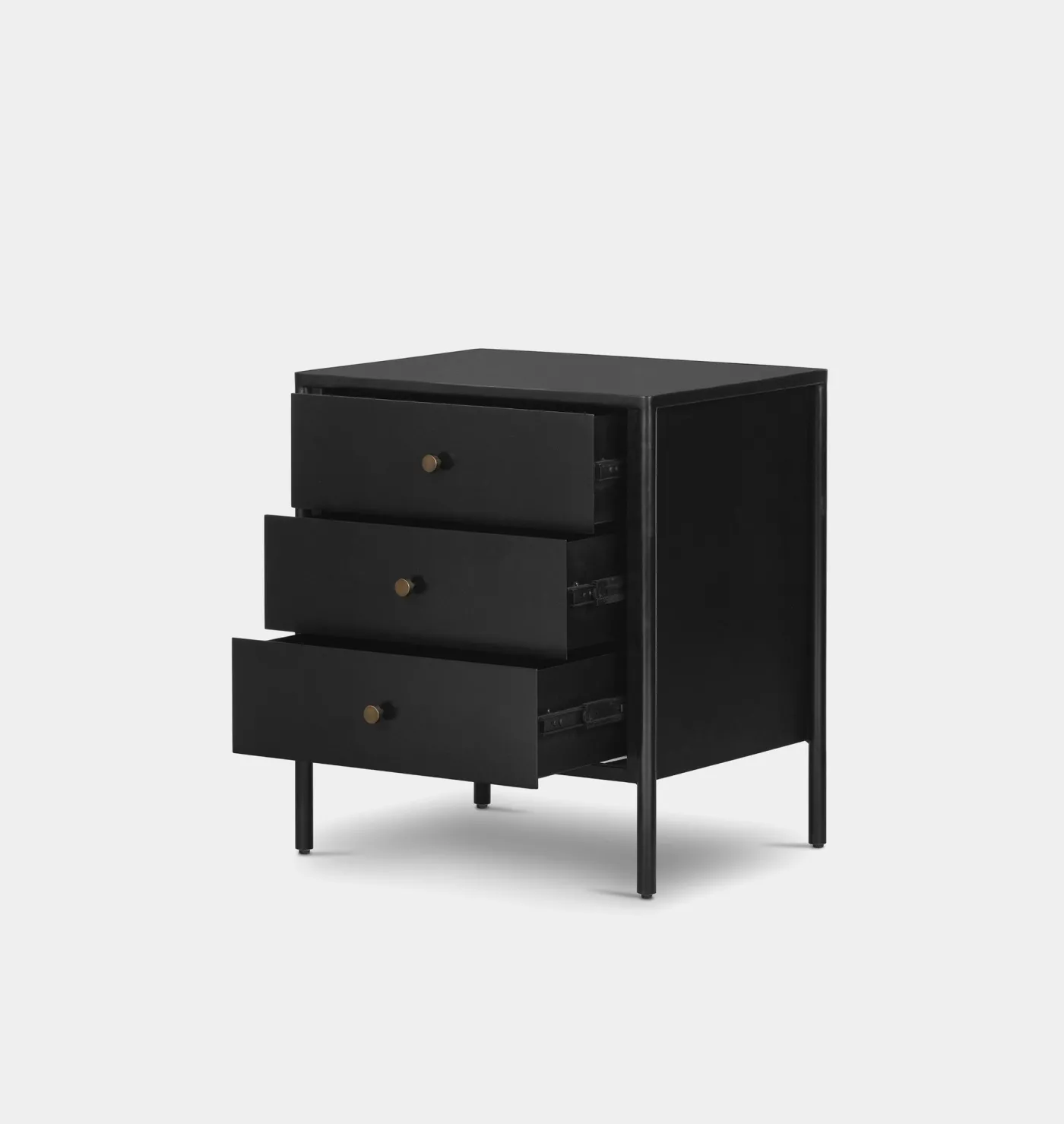 Morelos 3 Drawer Nightstand