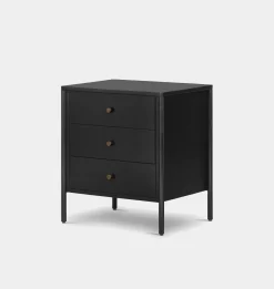 Morelos 3 Drawer Nightstand